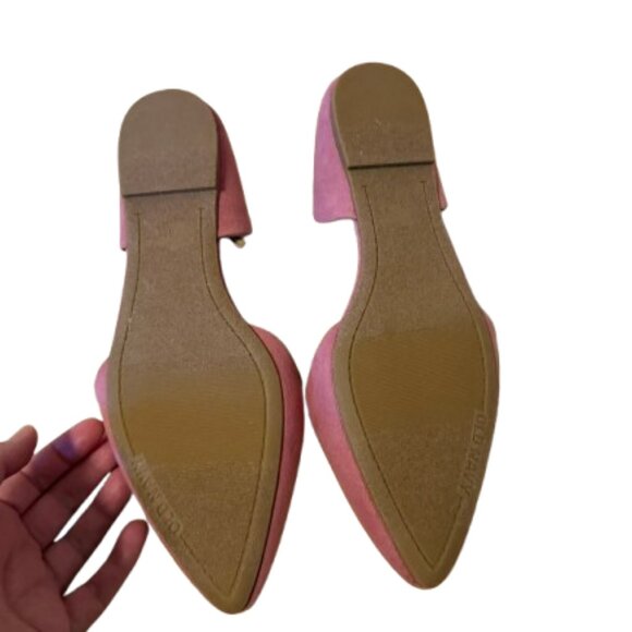 Old Navy Faux Suede Pink Flats - 8.5 - Picture 3 of 3